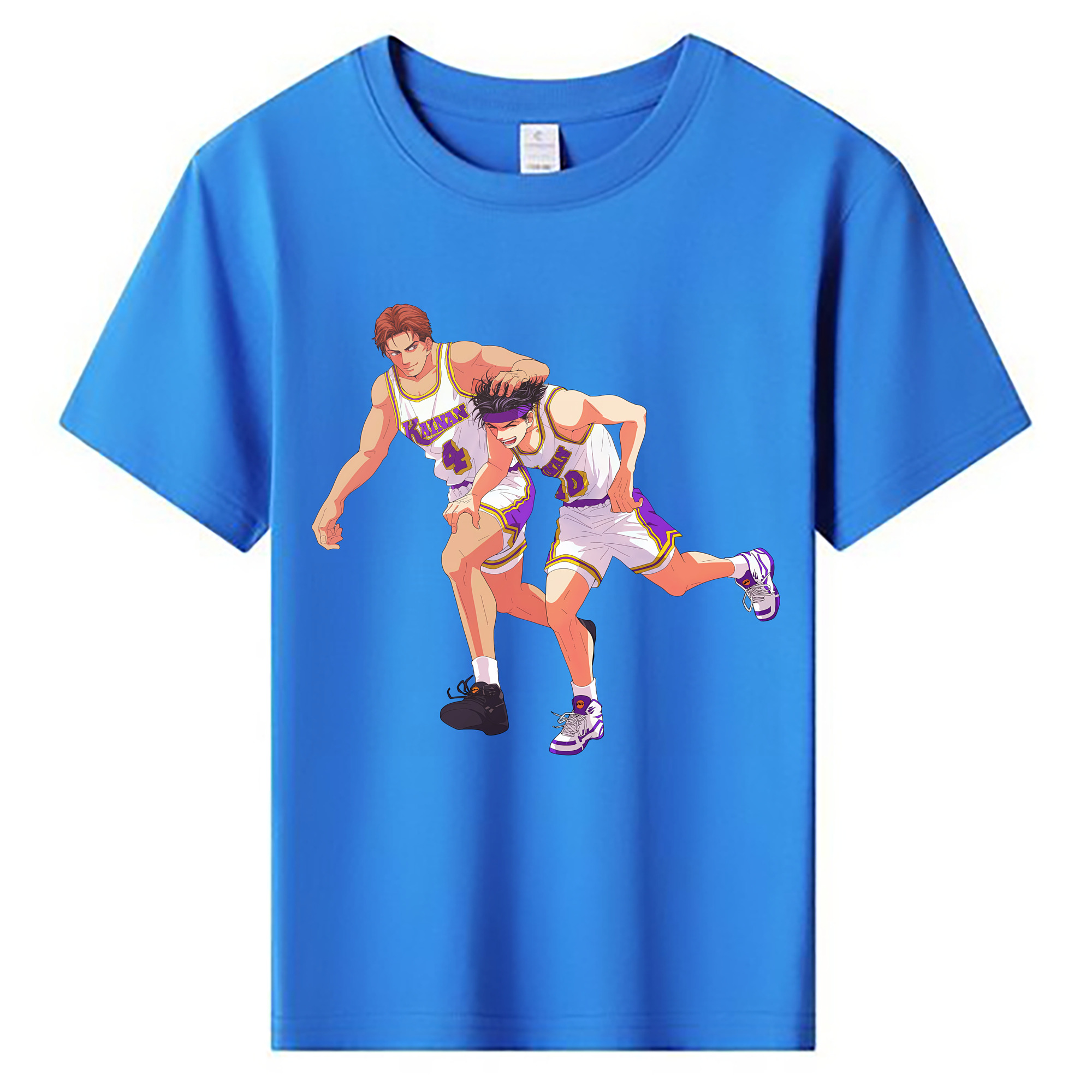 （画像用） SLAM DUNK／スラムダンク 綿100％キッズTシャツ（フロントプリント）